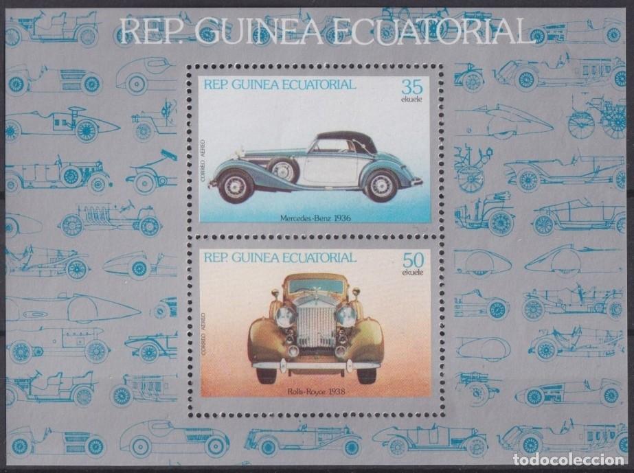 Francobolli: F-EX63492 GUINEA EQUATORIAL MNH 1979 CLASSIC CAR OLD CAR ROLLS ROYS MERCEDES.