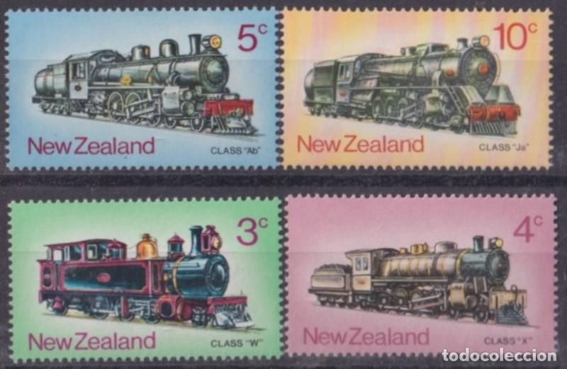 Timbres: F-EX63451 NEW ZEALAND MNH 1973 RAILROAD TRAIN RAILWAYS LOCOMOTIVE FERROCARRIL.