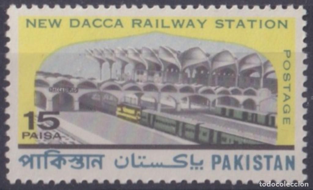 Timbres: F-EX63454 PAKISTAN MNH 1969 NEW DACCA RAILWAYS RAILROAD TRAIN LOCOMOTIVE.