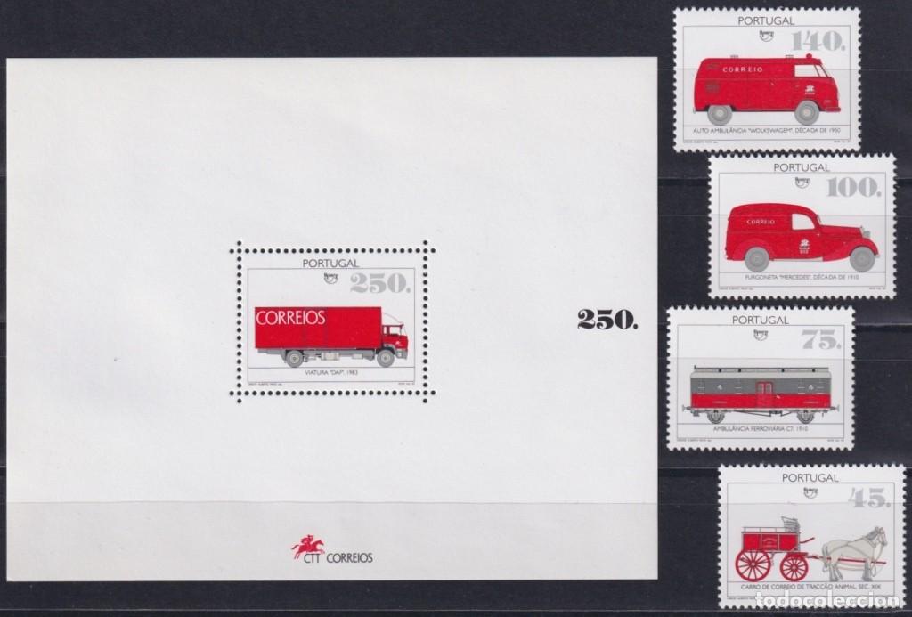 Timbres: F-EX66071 PORTUGAL MADEIRA MNH 1994 UPAEP POSTAL VEHICLE CAR.