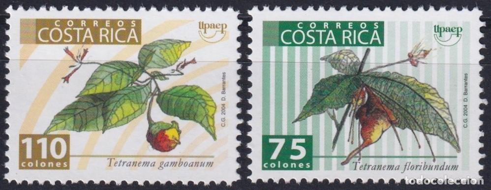 Timbres: F-EX66464 COSTA RICA MNH 2004 UPAEP FLOWERS PLANTS.