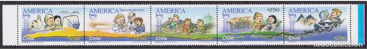 Briefmarken: F-EX66468 CHILE MNH 2007 UPAEP EDUCATION FOR ALL CARTOON COMICS DRAWING.