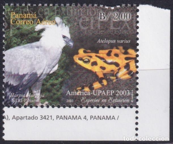 Timbres: F-EX65820 PANAMA MNH 2003 UPAEP FAUNA & FLOWERS BIRD FROG.