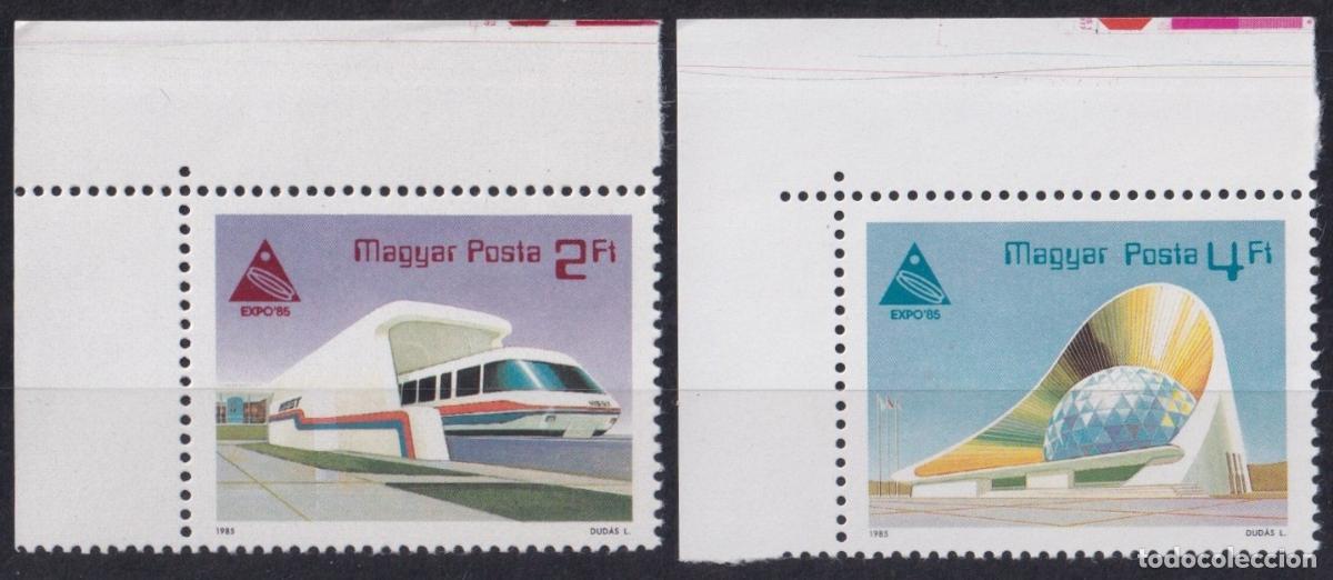 Timbres: F-EX63526 HUNGARY MNH 1985 MODERN RAILROAD HIGHT SPEED TRAIN RAILWAYS LOCOMOTIVE FERROCARRIL