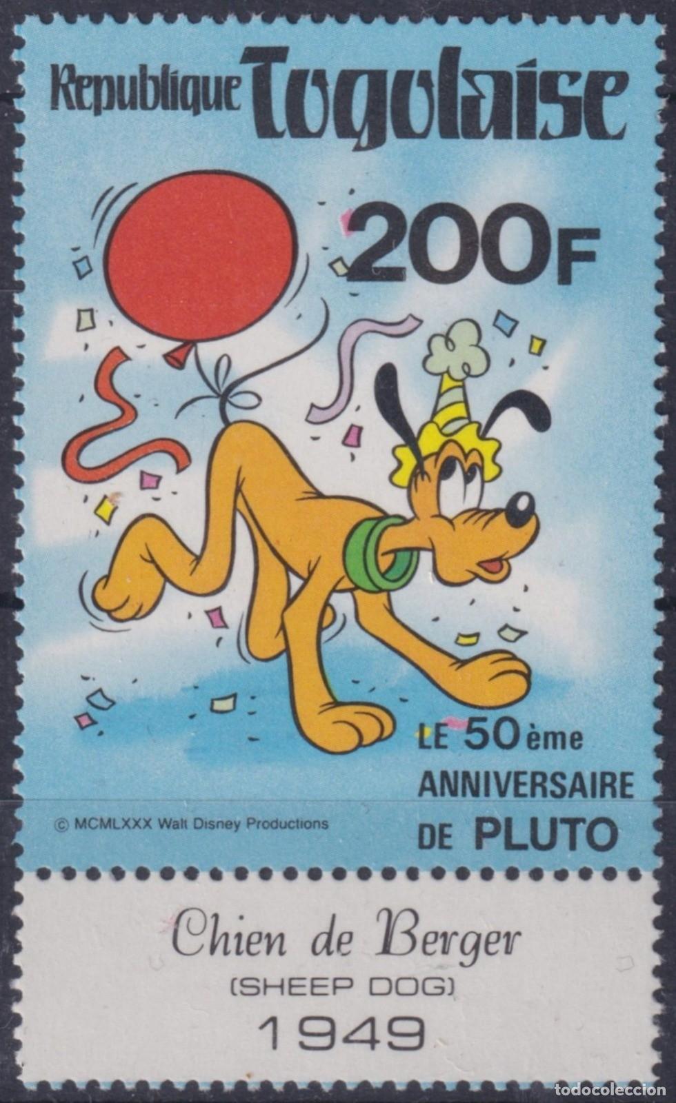 Timbres: F-EX62994 TOGO MNH 1984 WALT DISNEY 50th ANNIV DONALD DUCK.
