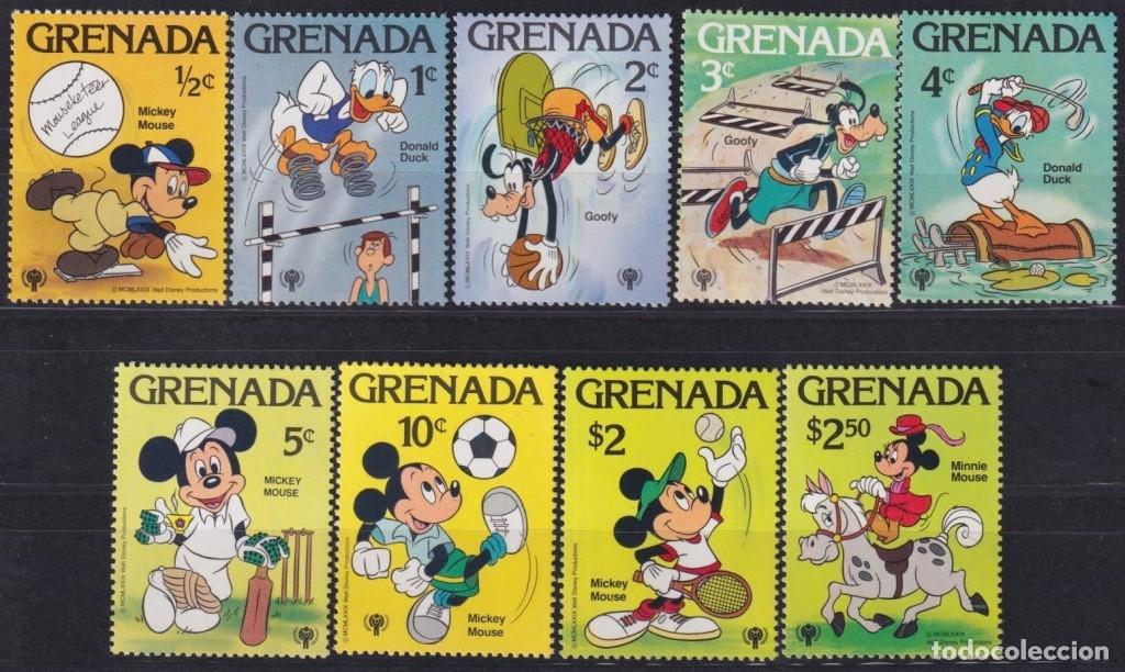 Briefmarken: F-EX62797 GRENADA MNH 1979 SPORT WALT DISNEY DONALD DUCK MICKEY MOUSE GOOFY.