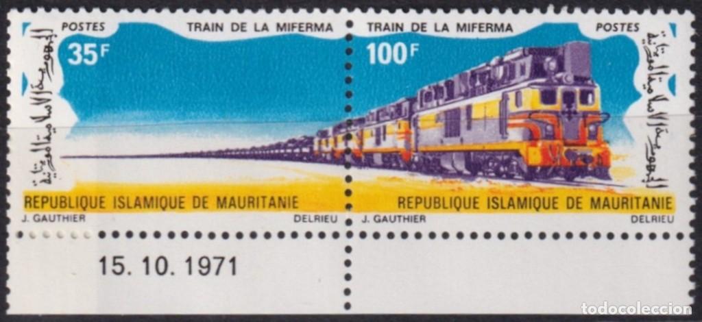 Selos: F-EX63421 MAURITANIA MNH 1971 RAILROAD TRAIN RAILWAYS LOCOMOTIVE FERROCARRIL