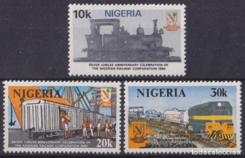 Sellos: F-EX63448 NIGERIA MNH 1961 SILVER JUBILEE RAILROAD TRAIN RAILWAYS LOCOMOTIVE FERROCARRIL.