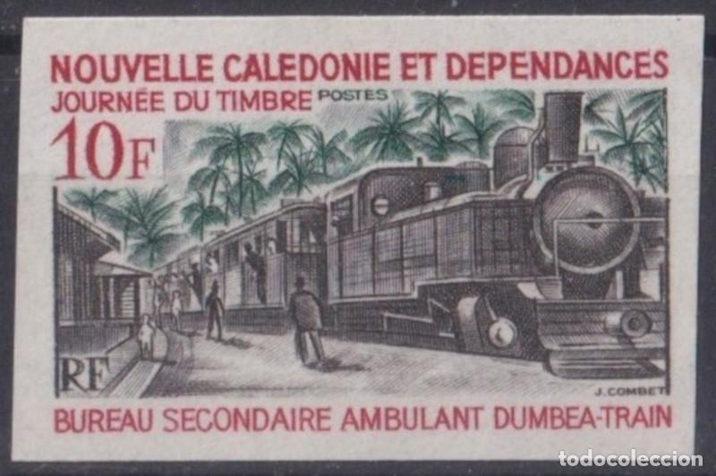 Sellos: F-EX63977 NEW CALEDONIE MNH 1971 IMPERF RAILROAD TRAIN RAILWAYS LOCOMOTIVE FERROCARRIL.