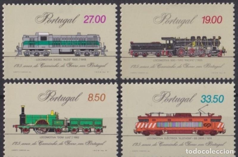 Briefmarken: F-EX63473 PORTUGAL MNH 1981 RAILROAD TRAIN RAILWAYS LOCOMOTIVE FERROCARRIL.