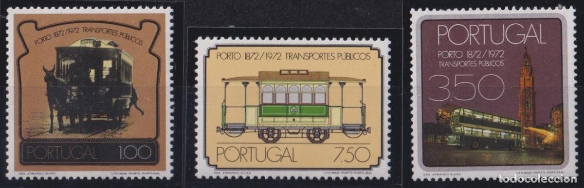 Briefmarken: F-EX63978 PORTUGAL MNH 1973 CENT OPORTO TRANSPORT RAILROAD TRAIN RAILWAYS LOCOMOTIVE FERROCARRIL.