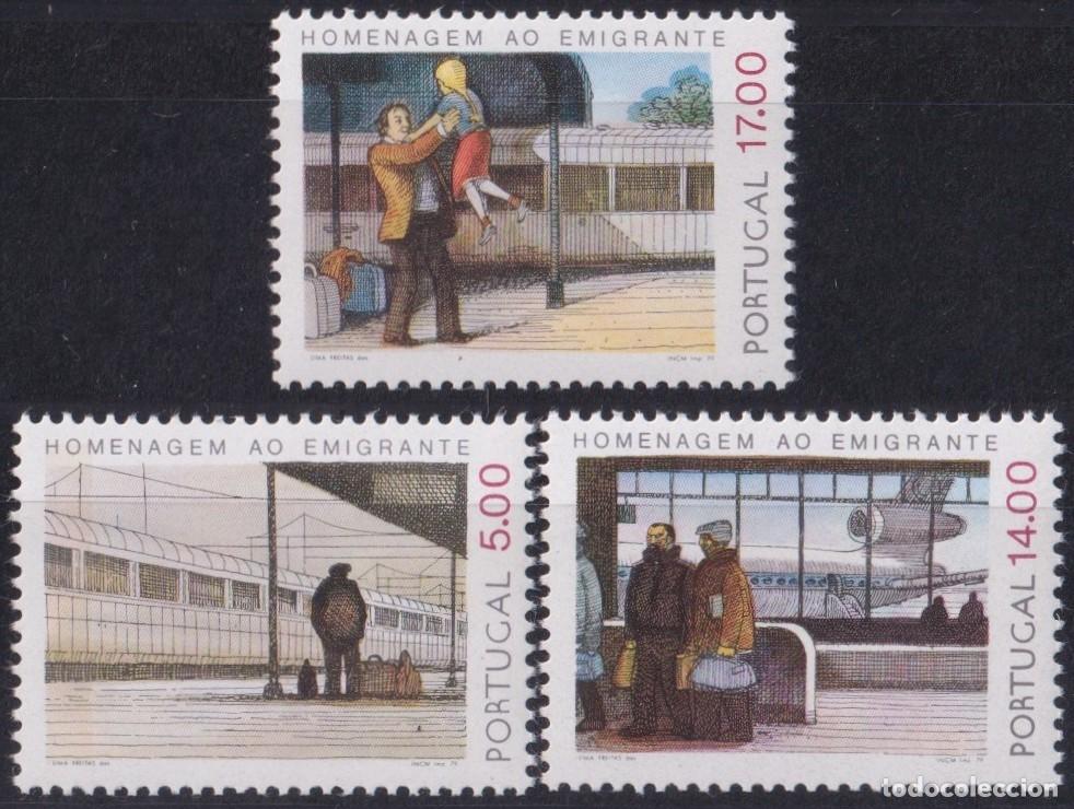 Briefmarken: F-EX63979 PORTUGAL MNH 1979 EMIGRATION RAILROAD TRAIN RAILWAYS LOCOMOTIVE FERROCARRIL.