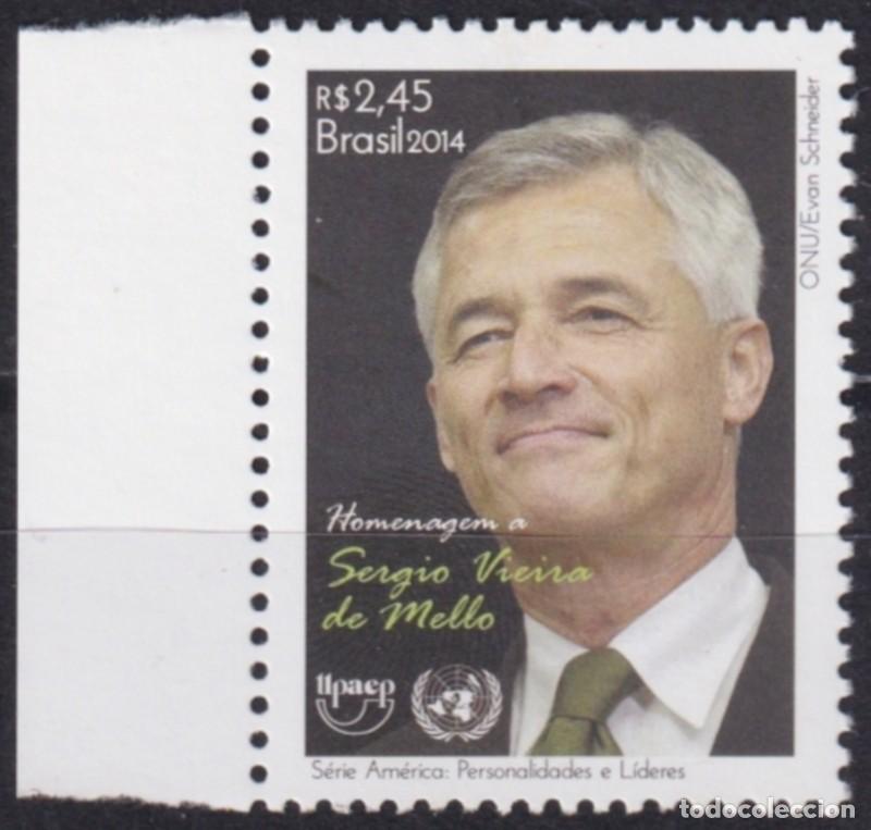 Briefmarken: F-EX66454 BRAZIL MNH 2014 UPAEP SERGIO VIEIRA DE MELLO.