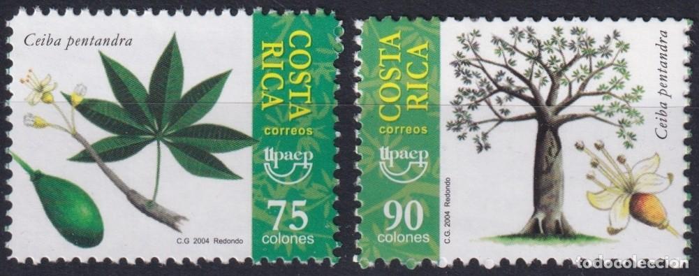 Briefmarken: F-EX66460 COSTA RICA MNH 2004 UPAEP FLOWERS PLANTS.