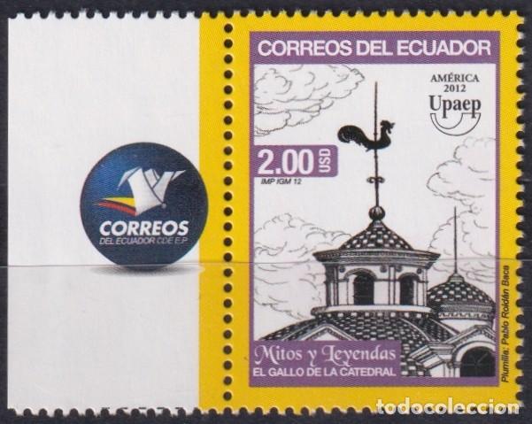 Briefmarken: F-EX66444 ECUADOR MNH 2012 MITS & LEYENDS. GALLO Y EL CAMPANARIO.