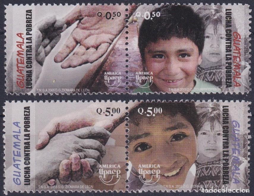 Briefmarken: F-EX65852 GUATEMALA MNH 2004 UPAEP FIGHT AGAINST POVERTY.
