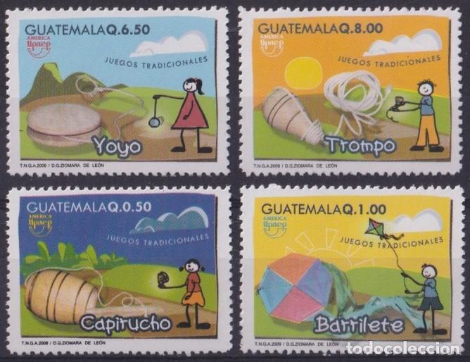 Briefmarken: F-EX65775 GUATEMALA MNH 2009 UPAEP TRADITIONAL GAMES.