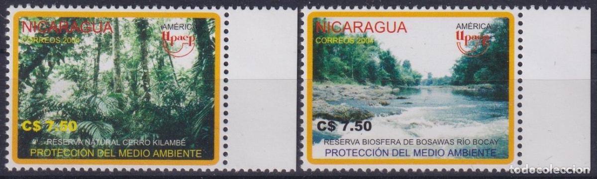 Briefmarken: F-EX65842 NICARAGUA MNH 2004 UPAEP NATIONAL RESERVE TREE FOREST.