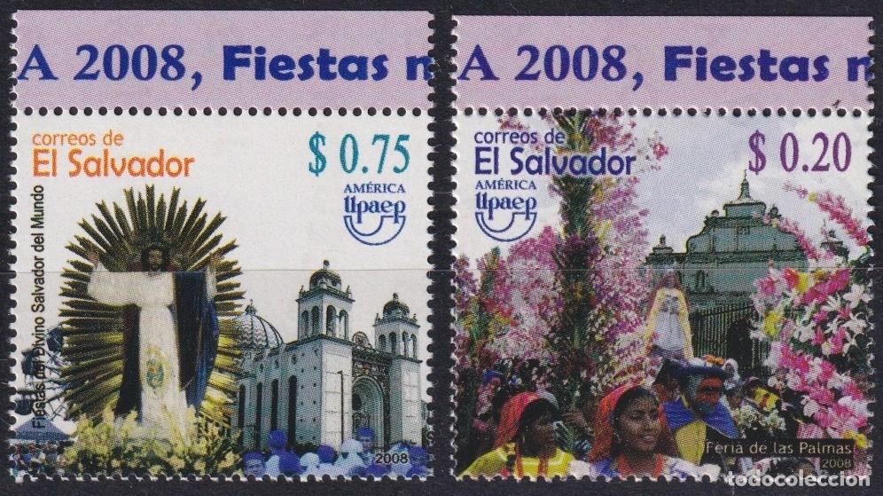 Timbres: F-EX66483 EL SALVADOR MNH 2008 UPAEP NATIONAL HOLIDAYS FIESTAS NACIONALES.
