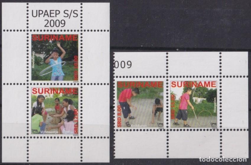 Timbres: F-EX65781 SURINAME MNH 2009 UPAEP TRADITIONAL GAMES.