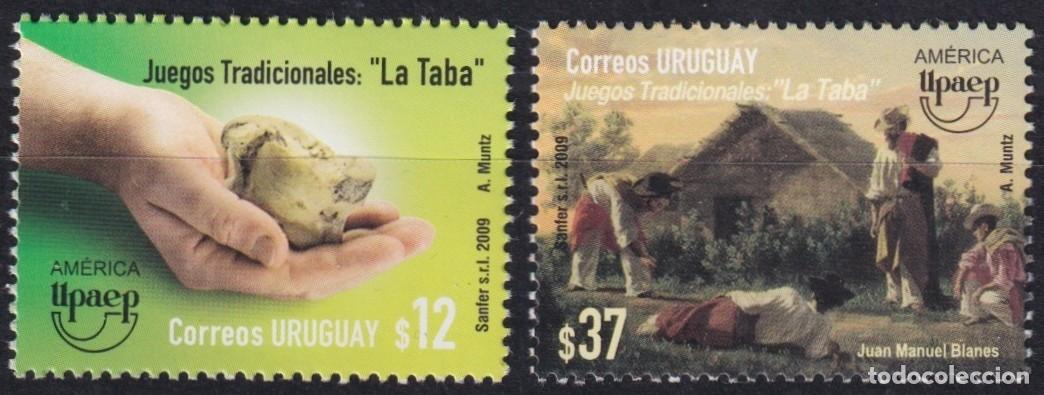 Timbres: F-EX66481 URUGUAY MNH 2009 UPAEP LA TABA TRADITIONAL GAMES.