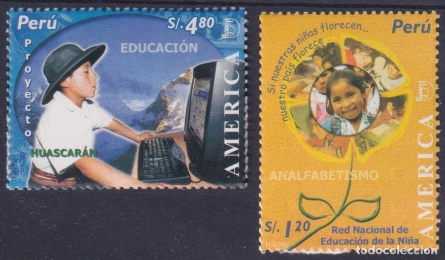 Sellos: F-EX65840 PERU MNH 2002 UPAEP EDUCATION & LITERACY.