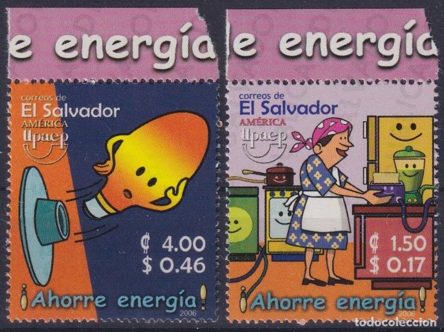 Sellos: F-EX65849 EL SALVADOR MNH 2006 UPAEP ENERGY SAVING ELECTRICITY.