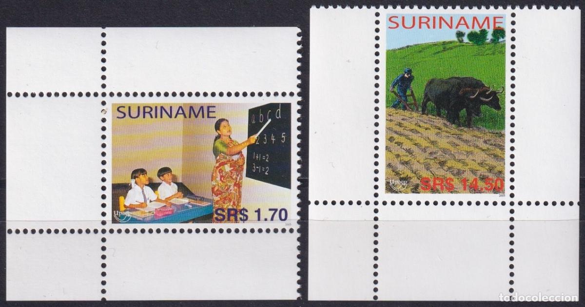 Sellos: F-EX65854 SURINAME MNH 2005 UPAEP FIGHT AGAINST POVERTY CHILDREN.