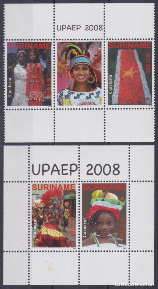 Sellos: F-EX65763 SURINAME MNH 2008 UPAEP NATIONAL HOLIDAYS FIESTAS NACIONALES.