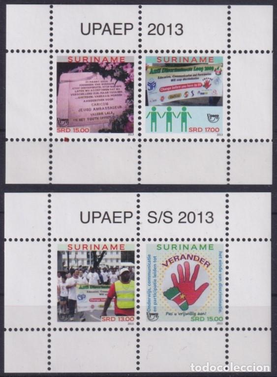 Sellos: F-EX65721 SURINAME MNH 2013 UPAEP FIGHT AGAINST DISCRIMINATION.