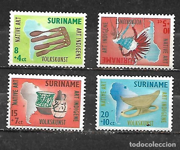 Sellos: 1960: SURINAME Serie &rdquo;Artesan&iacute;a&rdquo; (MNH**)