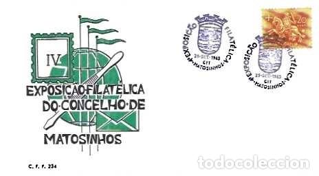 Sellos: Portugal & FDC IV Exposici&oacute;n Filat&eacute;lica del Municipio de Matosinhos, Matosinhos 1965 (2388)