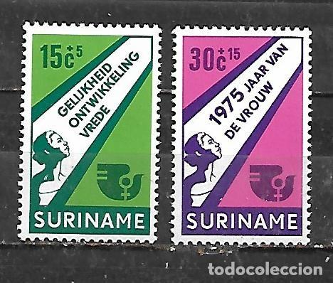 Sellos: 1975: SURINAME Serie &rdquo;A&ntilde;o internacional de la mujer&rdquo; (MNH**)