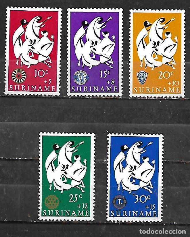 Sellos: 1966: SURINAME Serie &rdquo;Pascuas &acute;66&rdquo; (MNH**)