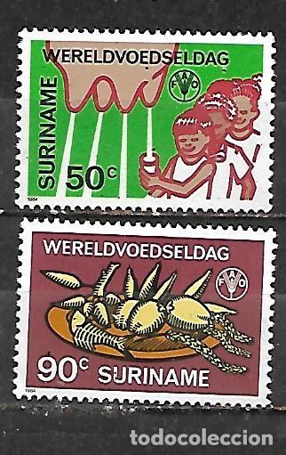 Sellos: 1984: SURINAME Serie &rdquo;D&iacute;a mundial de la alimentaci&oacute;n&rdquo; (MNH**)