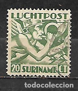 Sellos: 1930: SURINAME Mercurio. A&eacute;reos 20cts (usado)