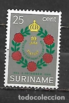 Sellos: 1964: SURINAME 10&ordm; Aniversario del estatuto (MNH**)