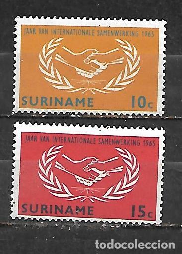 Sellos: 1965: SURINAME Serie &rdquo;A&ntilde;o de la cooperaci&oacute;n internacional&rdquo; (MNH**)