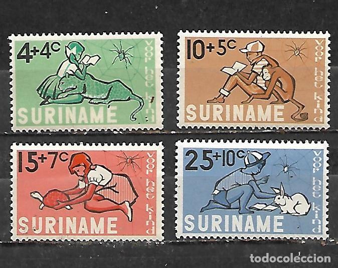 Sellos: 1965: SURINAME Serie &rdquo;Protecci&oacute;n de la infancia&rdquo; (MNH**)