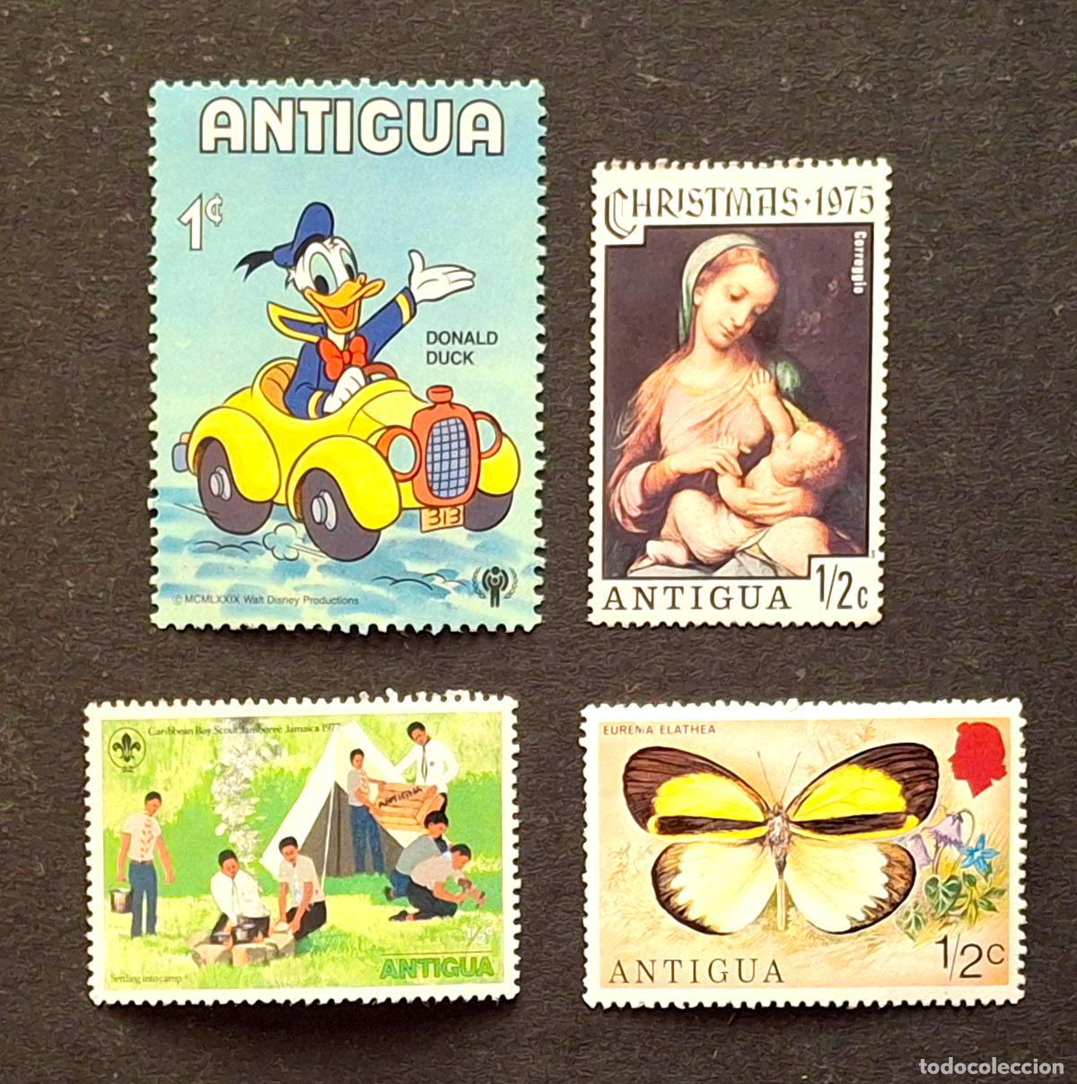 Sellos: 1980 Antigua 4 sellos - Foto 1