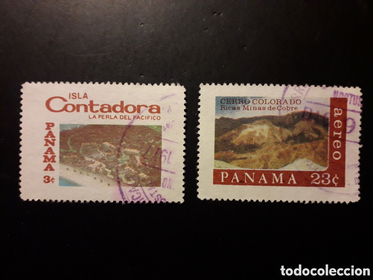 Sellos: PANAM&Aacute; YVERT 599 + A 519 SERIE COMPLETA USADA 1976 TURISMO PEDIDO M&Iacute;NIMO 3&euro;