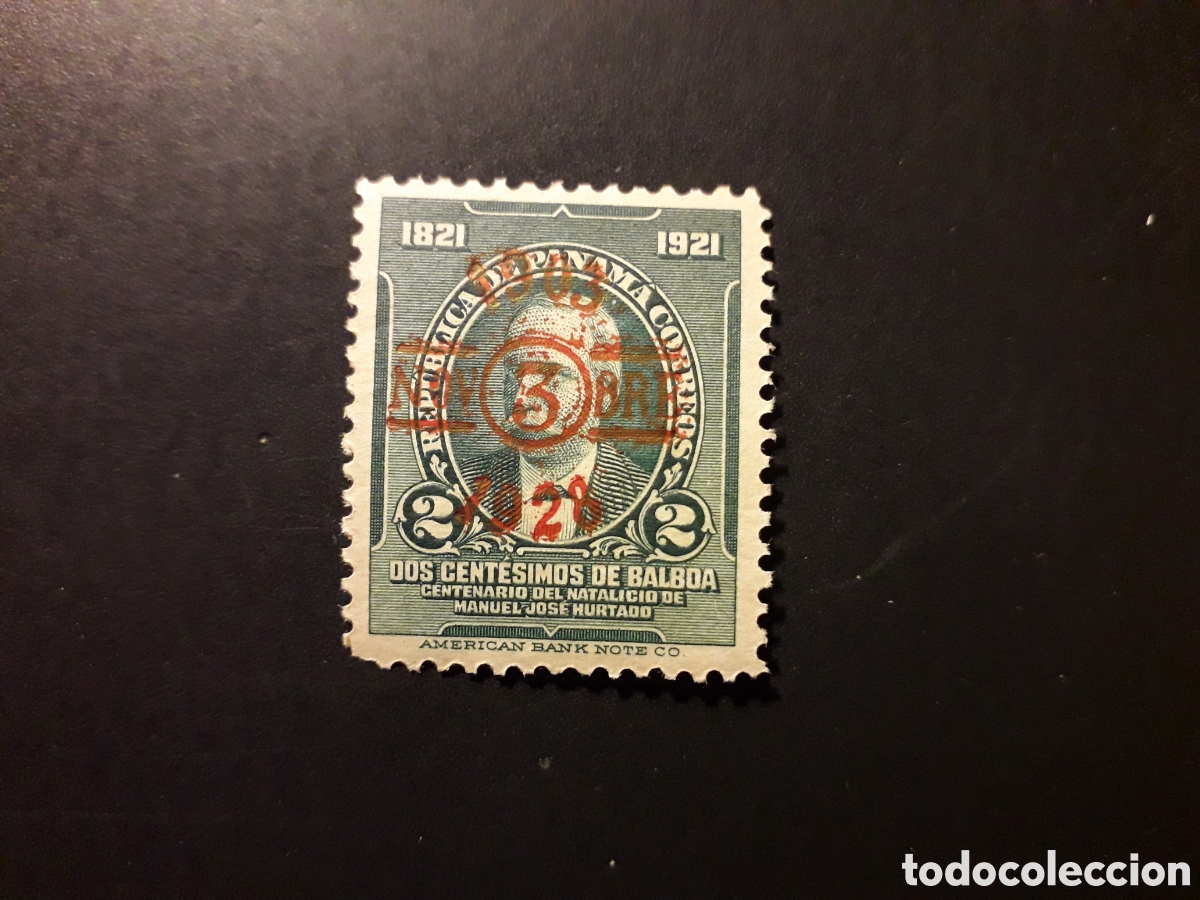 Sellos: PANAM&Aacute; YVERT 159 SERIE COMPLETA NUEVA CON CHARNELA 1928 SOBRECARGADO PEDIDO M&Iacute;NIMO 3&euro;