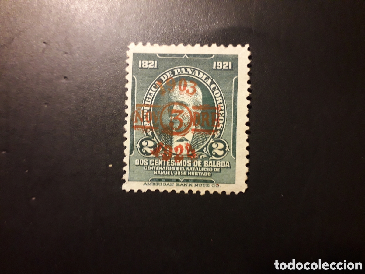 Sellos: PANAM&Aacute; YVERT 159 SERIE COMPLETA USADA 1928 SOBRECARGADO PEDIDO M&Iacute;NIMO 3&euro;