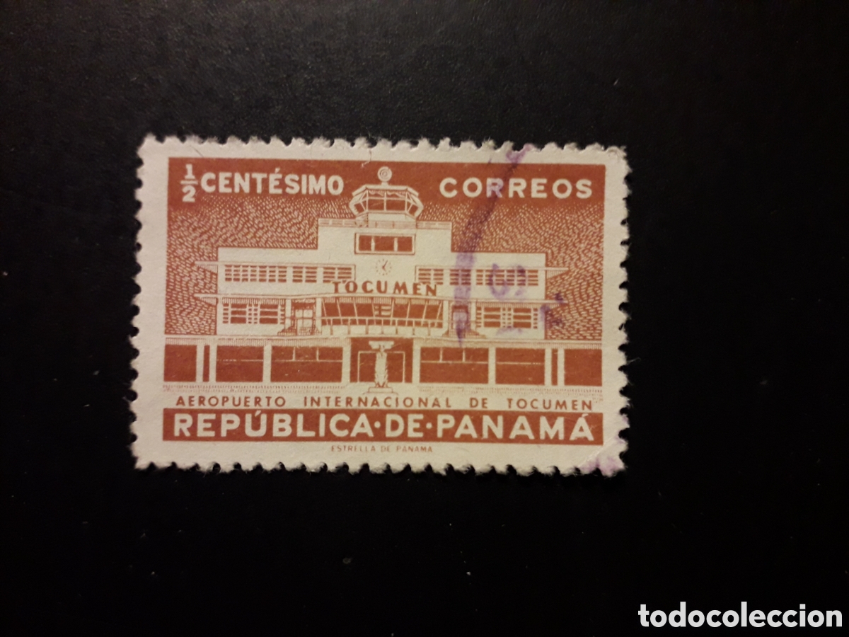 Sellos: PANAM&Aacute; YVERT 298 SERIE COMPLETA USADA 1955 AEROPUERTO DE TUCUMEN PEDIDO M&Iacute;NIMO 3&euro;
