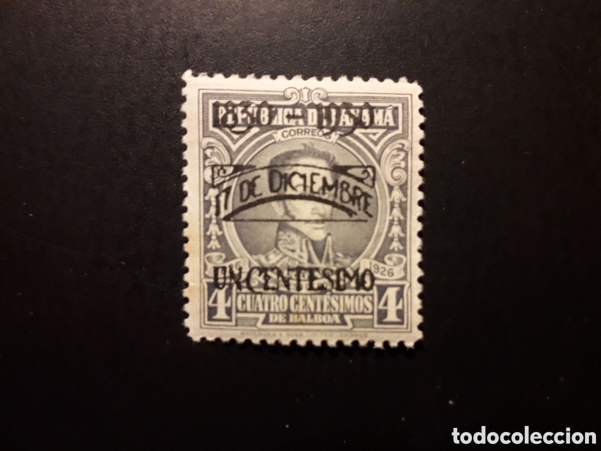 Sellos: PANAM&Aacute; YVERT 160 SERIE COMPLETA NUEVA *** 1930 SIM&Oacute;N BOL&Iacute;VAR SOBRECARGADO PEDIDO M&Iacute;NIMO 3&euro;