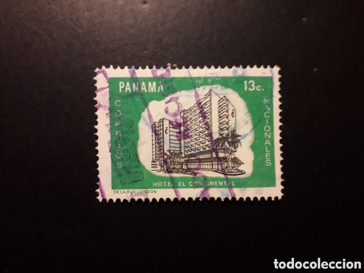 Sellos: PANAM&Aacute; YVERT 514 SELLO SUELTO USADO 1969 REVOLUCI&Oacute;N, HOTEL CONTINENTAL PEDIDO M&Iacute;NIMO 3&euro;