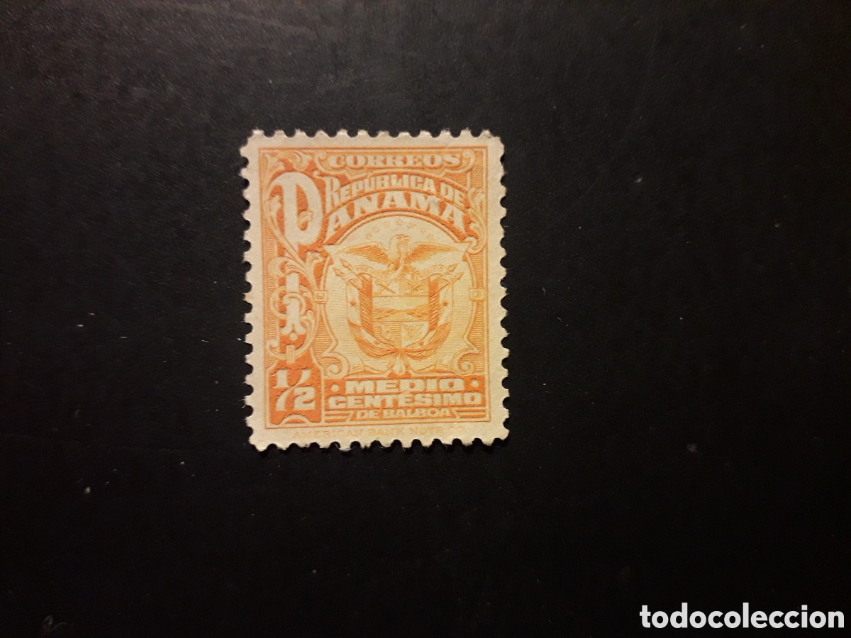 Sellos: PANAM&Aacute; YVERT 135 SELLO SUELTO USADO 1924 ESCUDO PEDIDO M&Iacute;NIMO 3&euro;