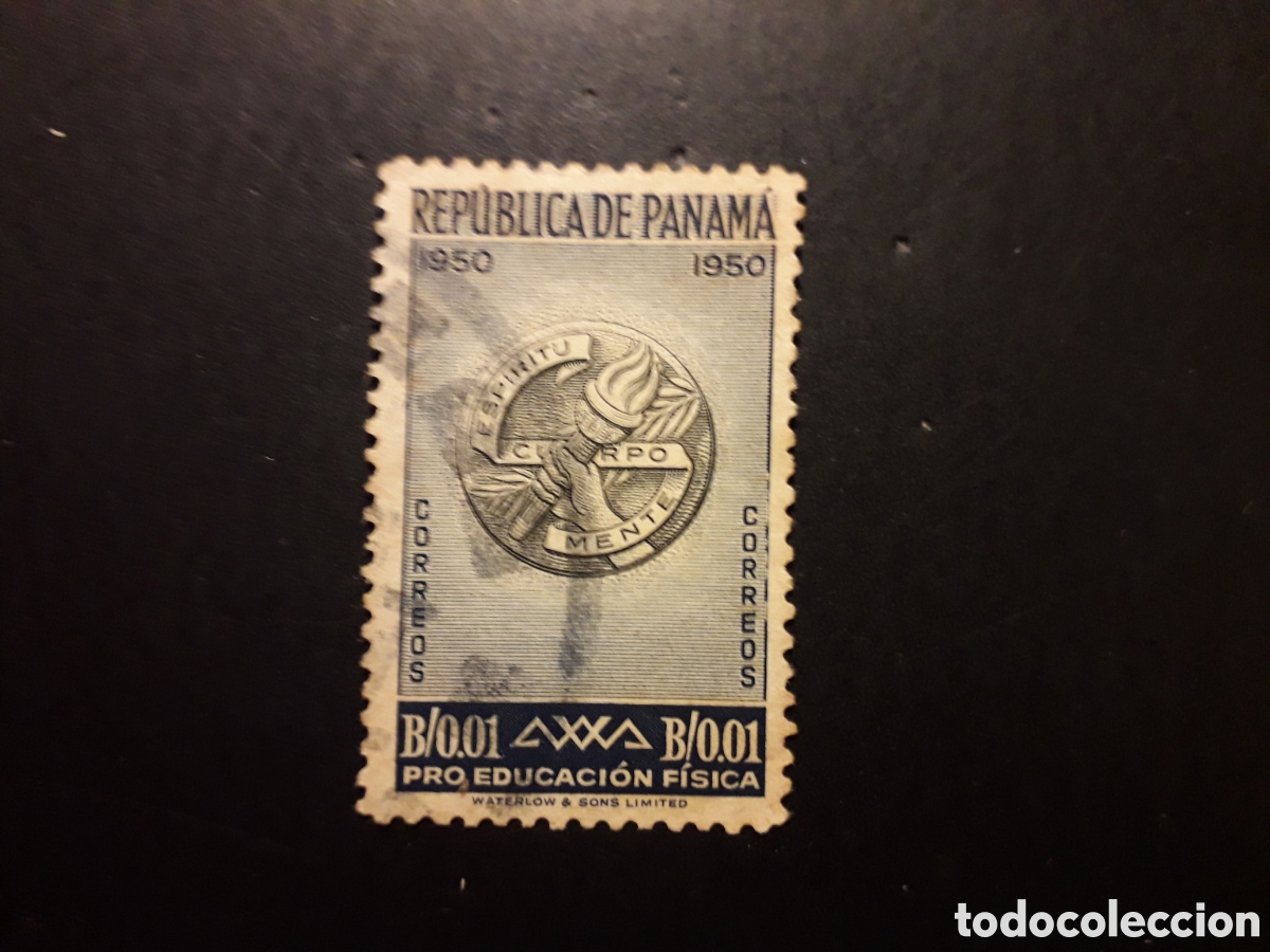 Sellos: PANAM&Aacute; YVERT 278 SELLO SUELTO USADO 1950-52 EDUCACI&Oacute;N F&Iacute;SICA PEDIDO M&Iacute;NIMO 3&euro;