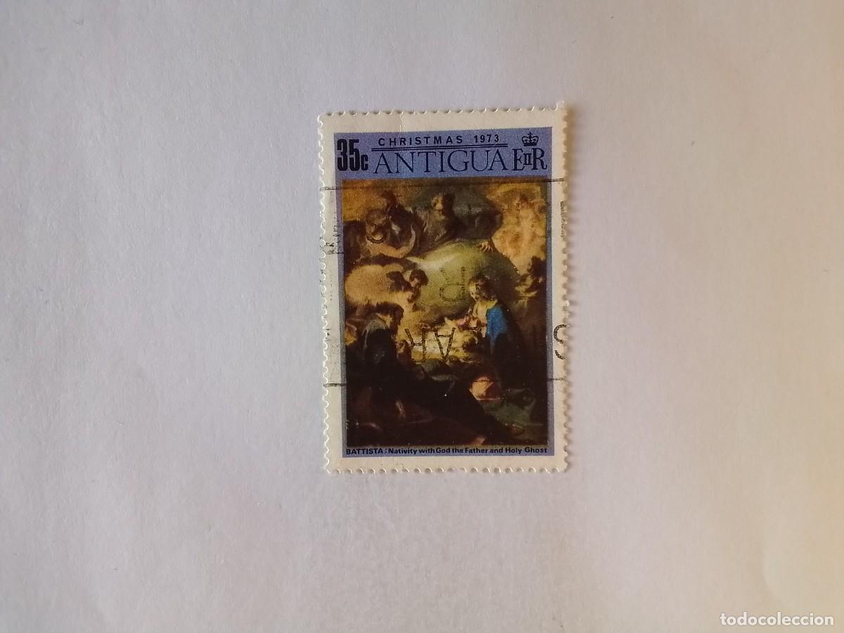 Sellos: A&Ntilde;O 1973 ANTIGUA SELLO USADO - Foto 1