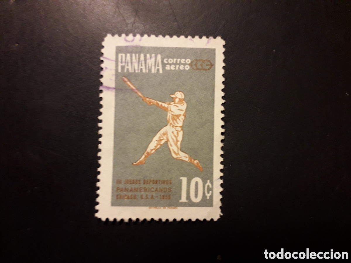 Sellos: PANAM&Aacute; YVERT A 211 SELLO SUELTO USADO 1959 DEPORTES, B&Eacute;ISBOL PEDIDO M&Iacute;NIMO 3&euro;
